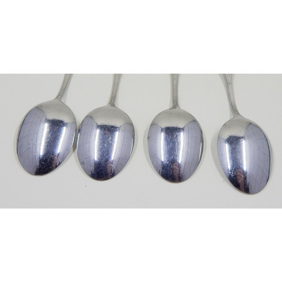 Reed & Barton Select Fiddler Soup Spoons Set of 4 - Picture 7 of 7